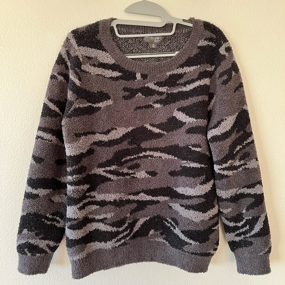 Barefoot Dreams CozyChic Seaside Crew Neck Pullover Sweater